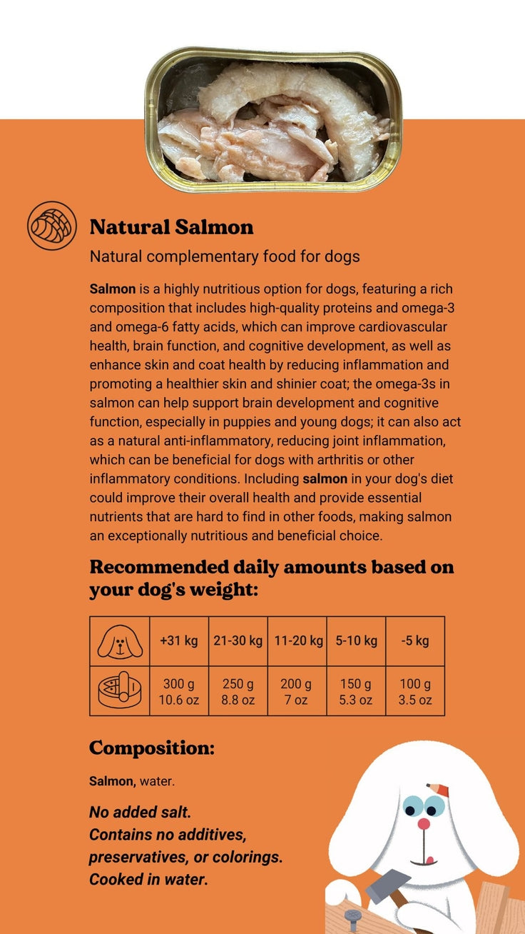 SAUMON NATUREL - Chiens