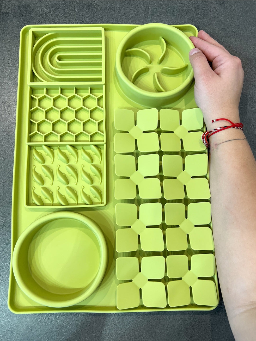 TAPIS D’ALIMENTATION XL - Marron