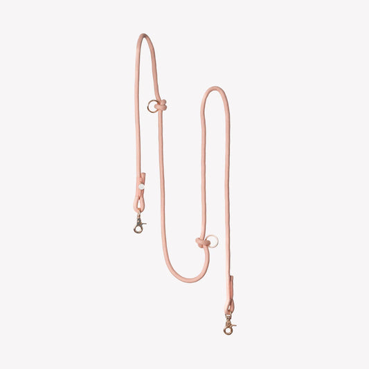 LAISSE EN CORDE - Rose poudré