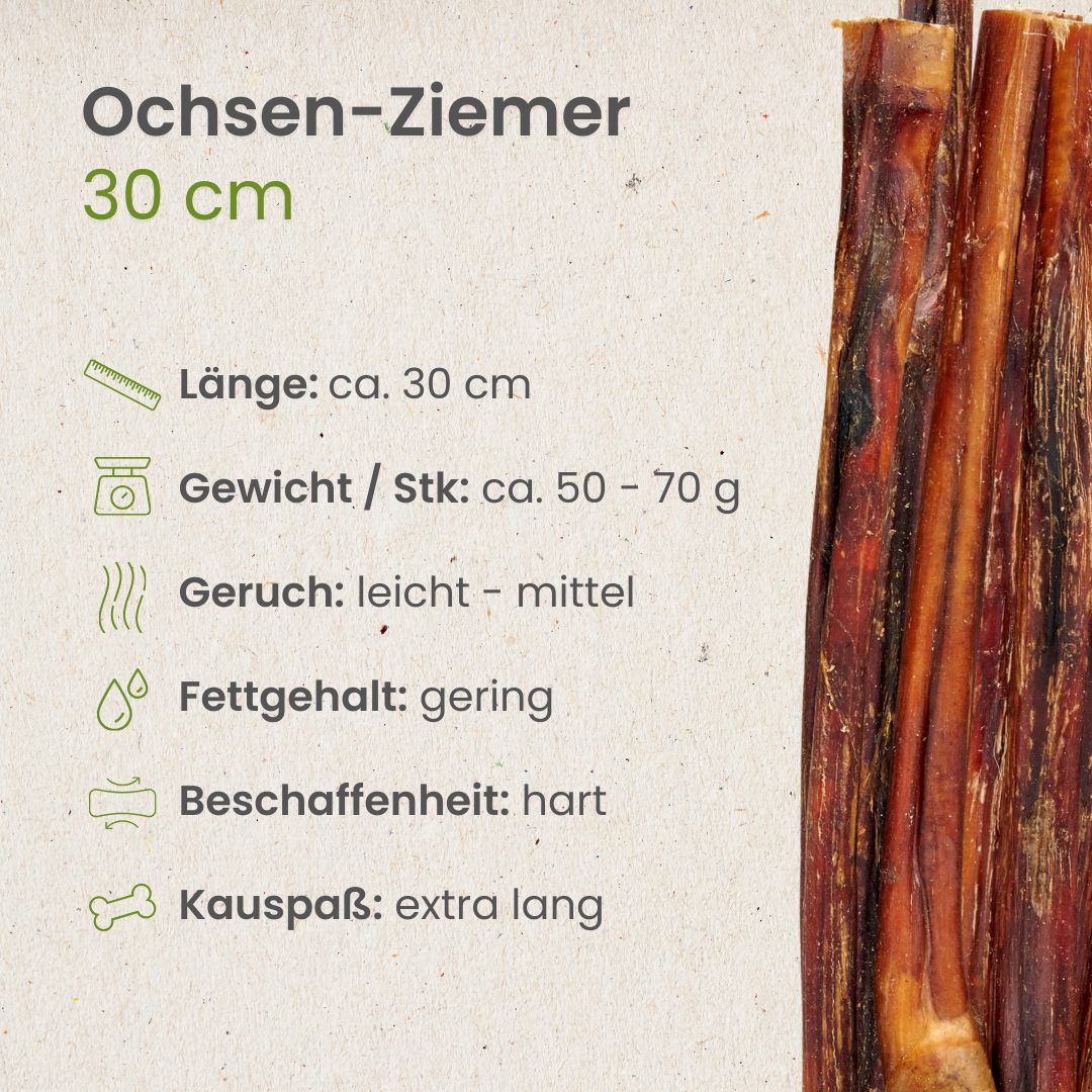 MASTICATION NATURELLE - Tendon de bœuf 30cm