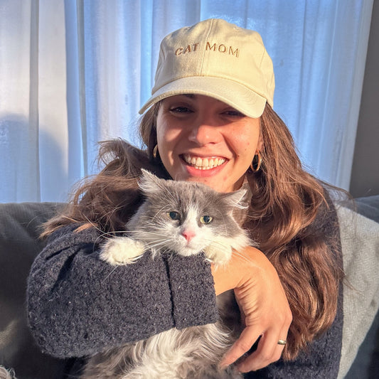 CASQUETTE - Cat mom beige