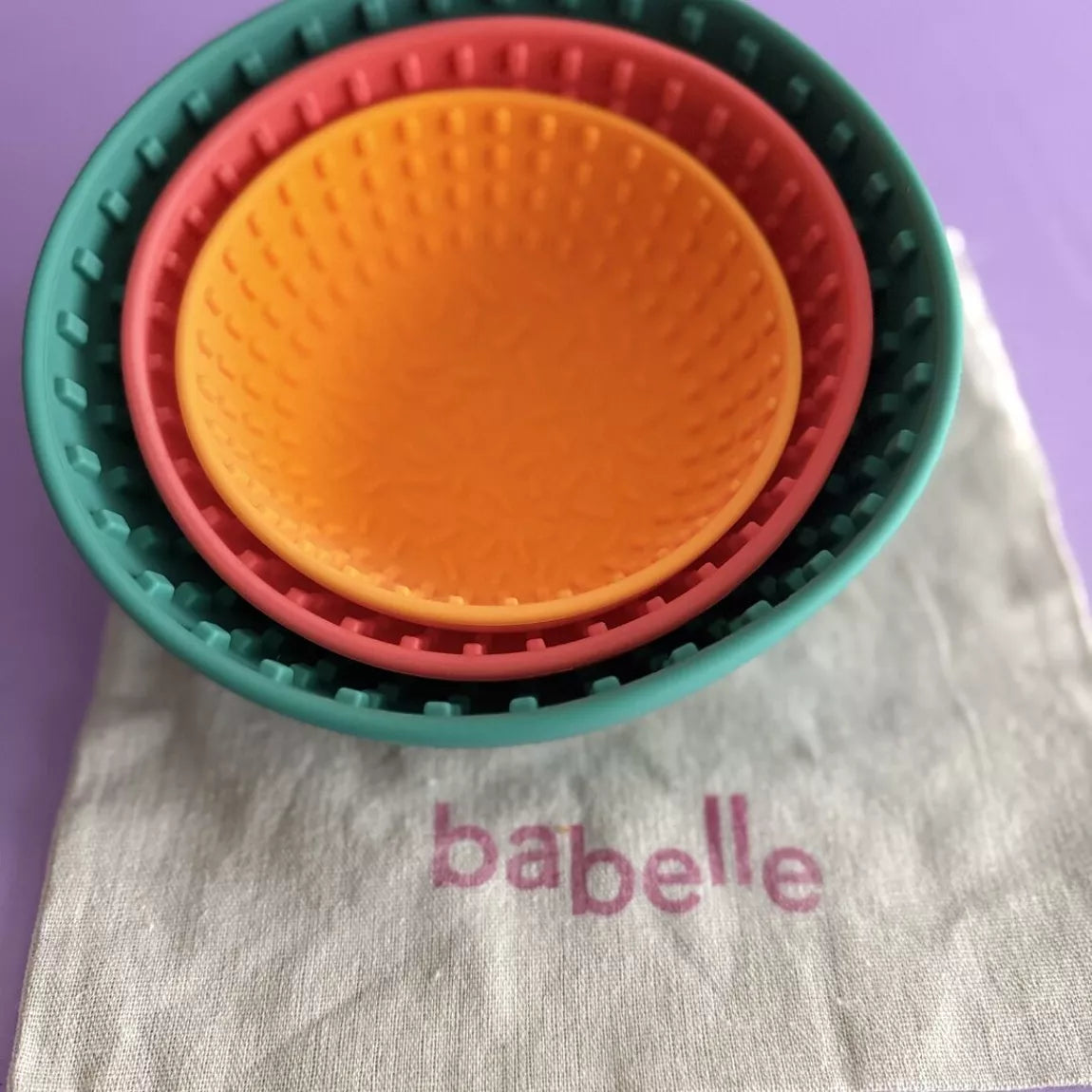 BOL À LÉCHER - Vert d’eau (grand chien)