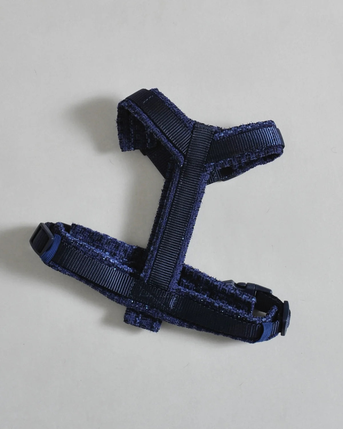 HARNAIS EN TWEED - Bleu nuit