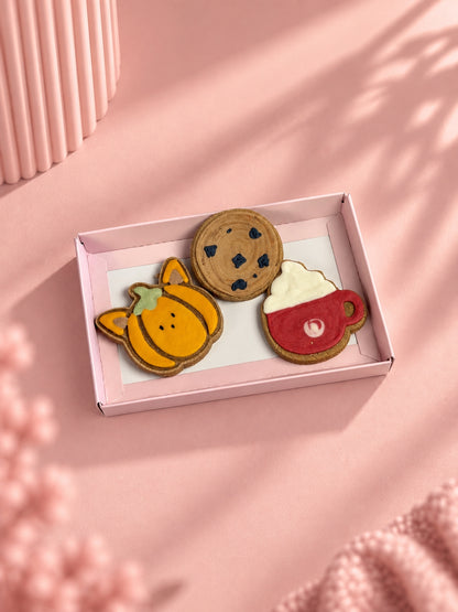 COFFRET 3 BISCUITS - Automne