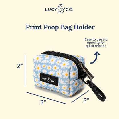 PORTE SAC À CROTTES - Fleurs