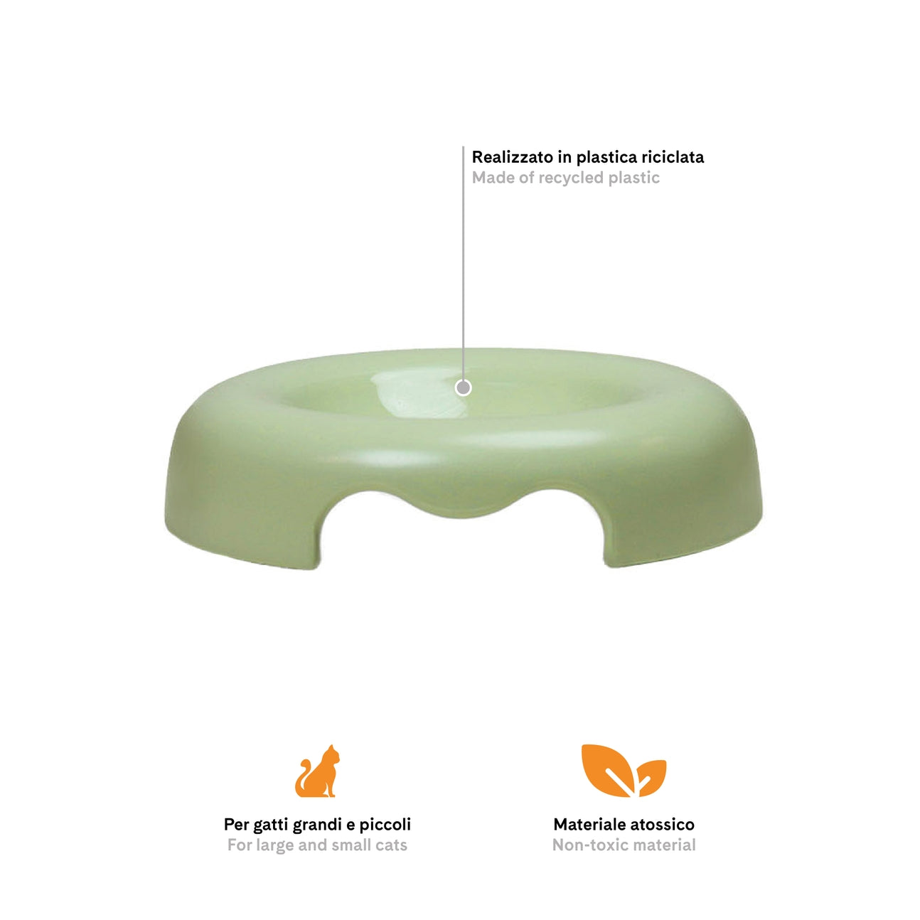 GAMELLE POUR CHATS - Matcha