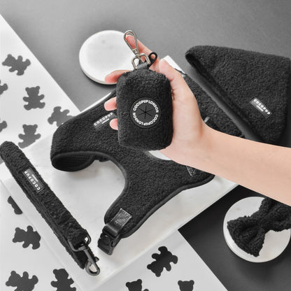 PORTE SAC A CROTTE - Teddy noir