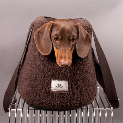 SAC TRANSPORT - Teddy marron