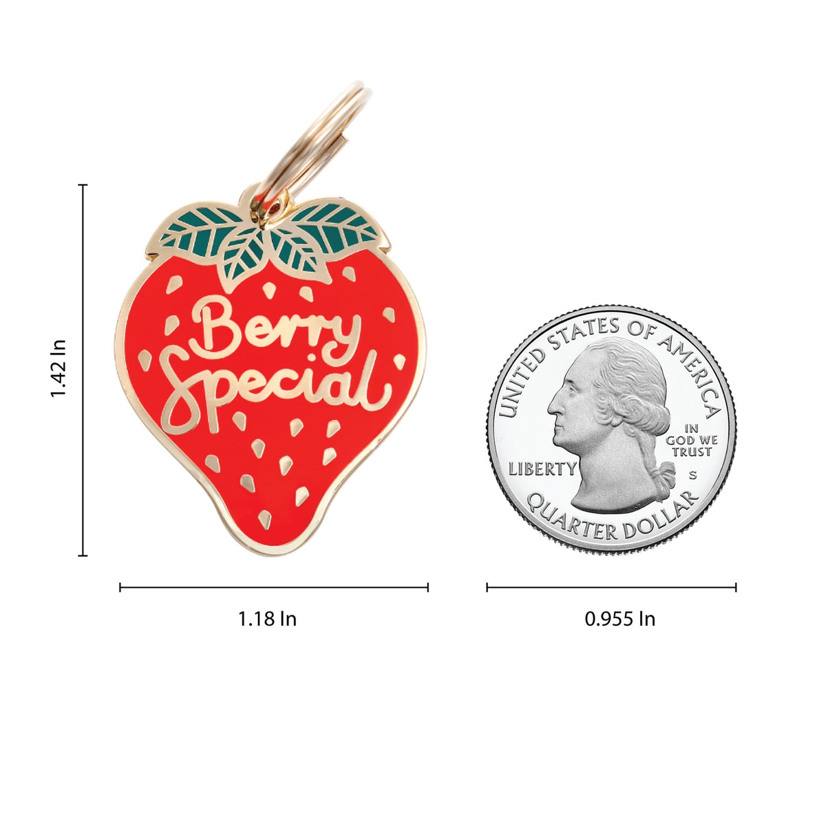 MÉDAILLE - Fraise
