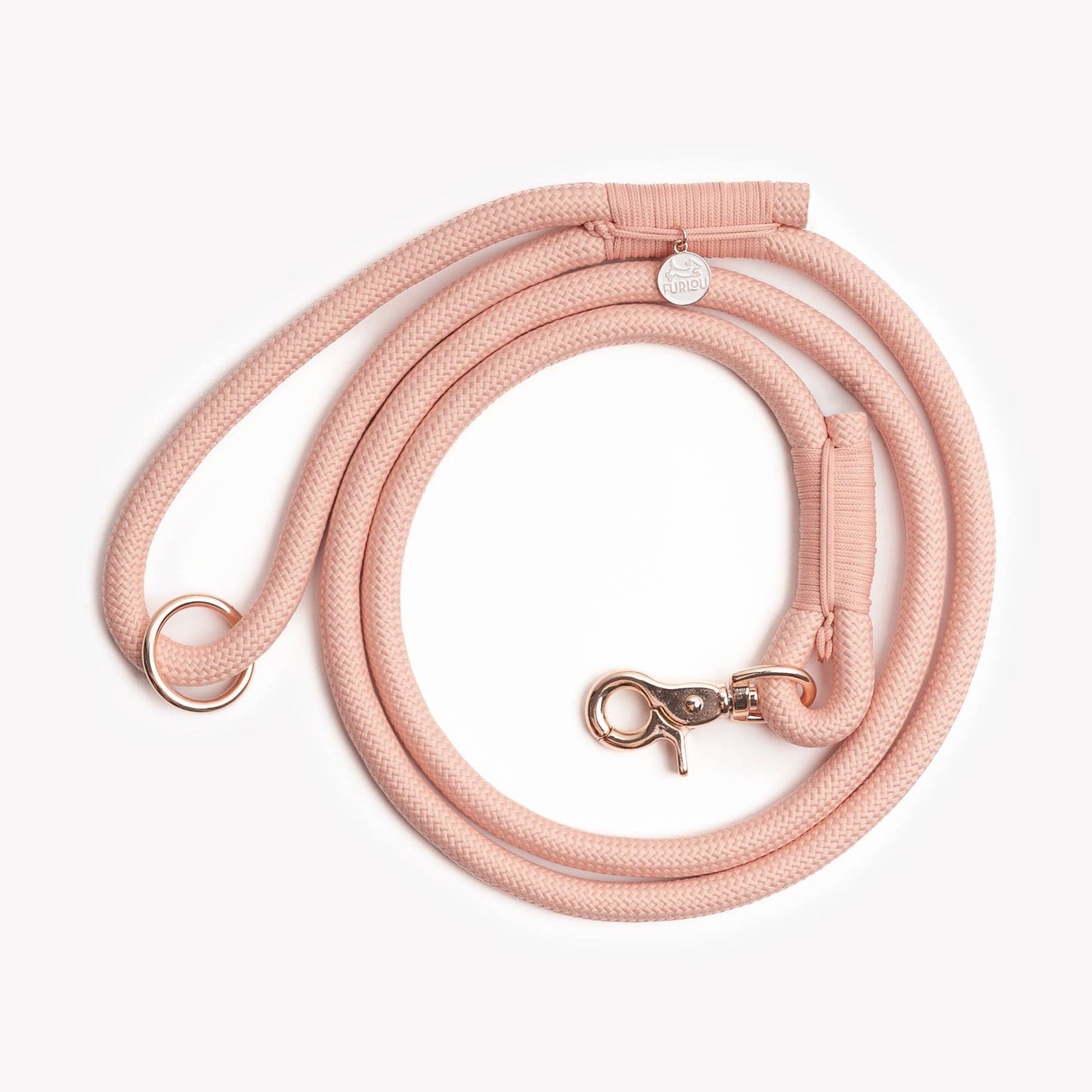 LAISSE EN CORDE - Rose poudré