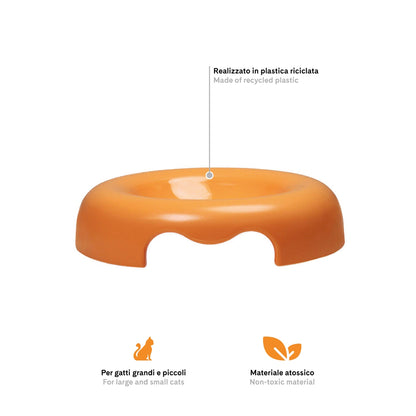 GAMELLE POUR CHATS - Orange