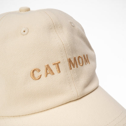 CASQUETTE - Cat mom beige