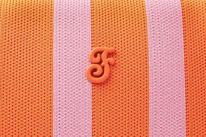 SAC DE TRANSPORT ÉTÉ - Rayé orange et rose