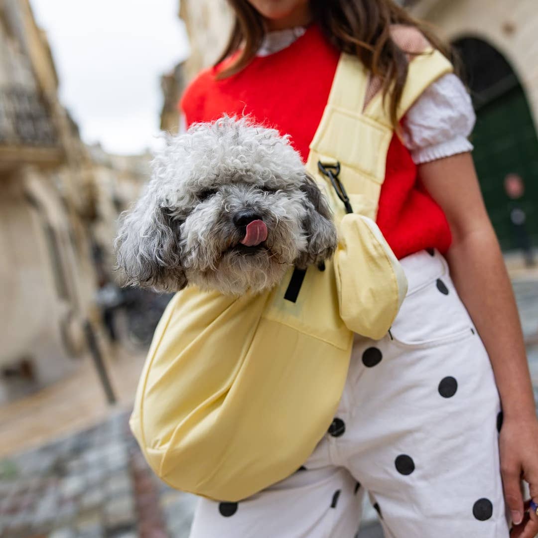 SAC TRANSPORT BANDOULIÈRE ÉTÉ - Jaune