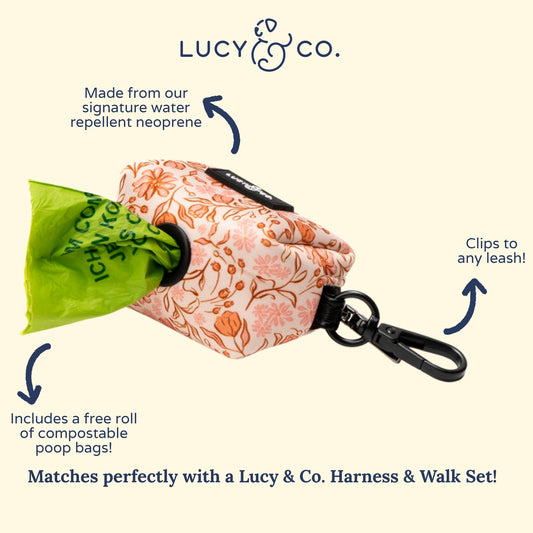 PORTE SAC À CROTTE - Fleurs sauvages