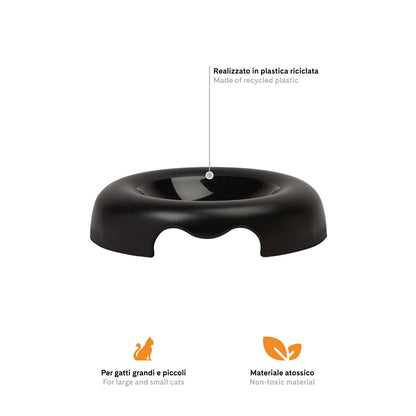 GAMELLE POUR CHATS - Noir