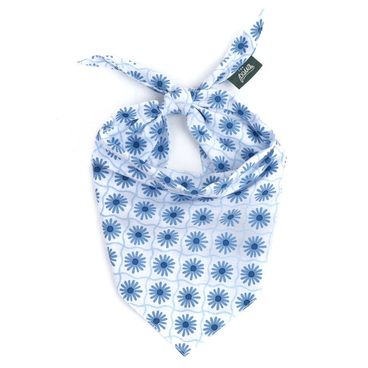 BANDANA - Alfies Fleurs bleues