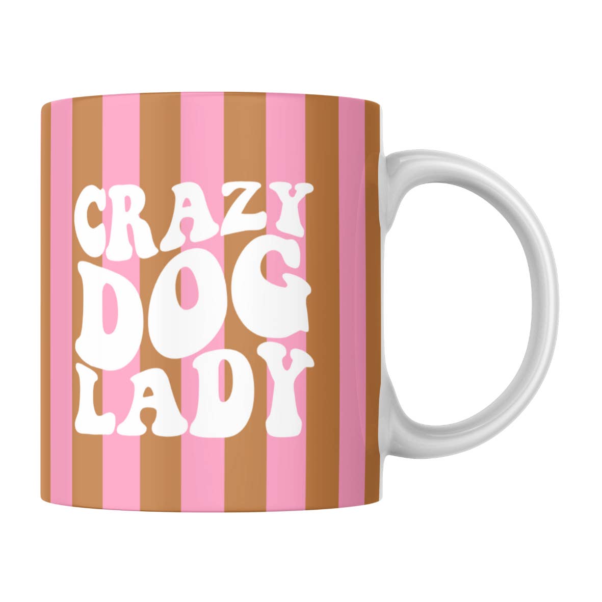 MUG CÉRAMIQUE - Folle au chiens