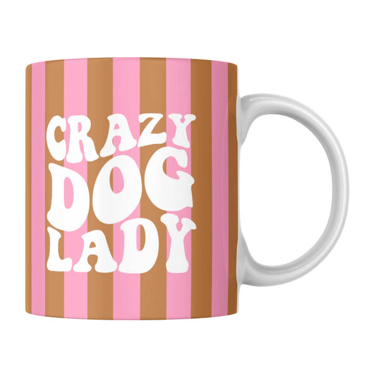 MUG CÉRAMIQUE - Folle au chiens