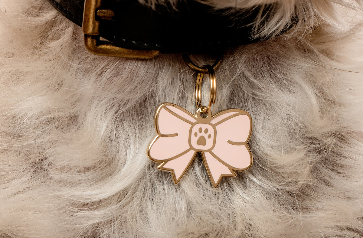MÉDAILLE - Noeud rose