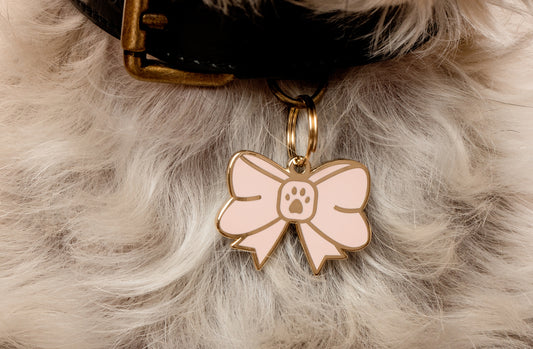 MÉDAILLE - Noeud rose