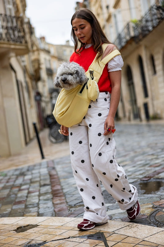 SAC TRANSPORT BANDOULIÈRE ÉTÉ - Jaune