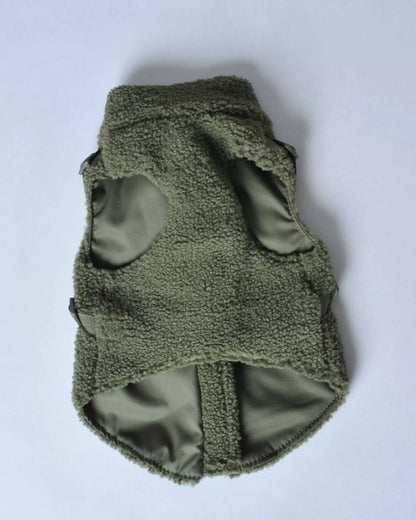 MANTEAU MOUMOUTE POUR CHIENS - Vert