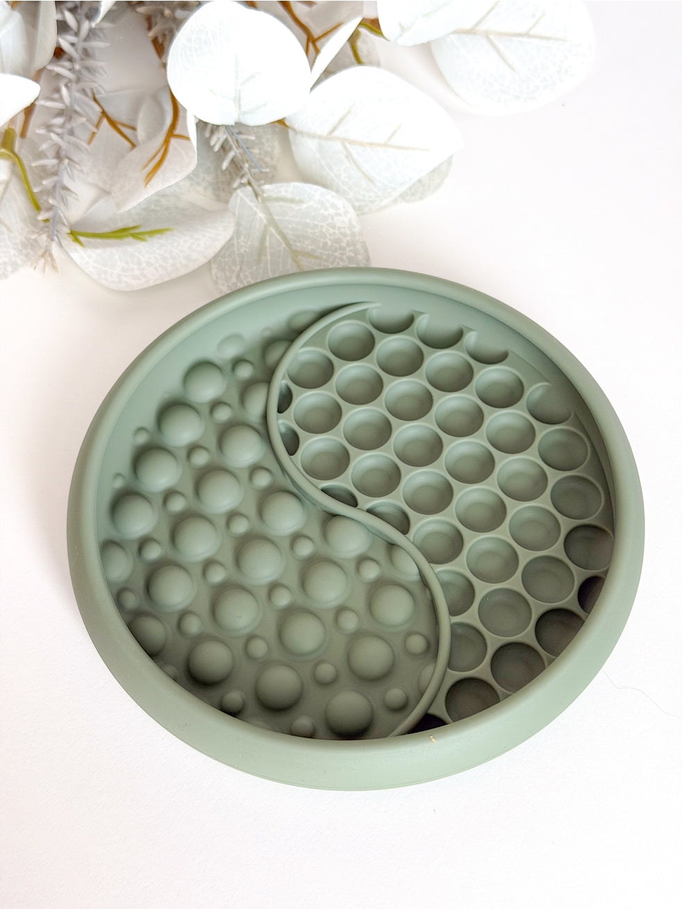 TAPIS DE LÉCHAGE - Bubble kaki