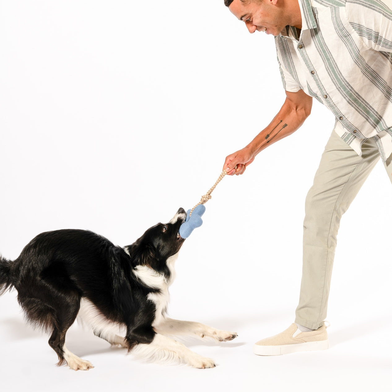 JOUET EN FEUTRINE - Étoile bleu