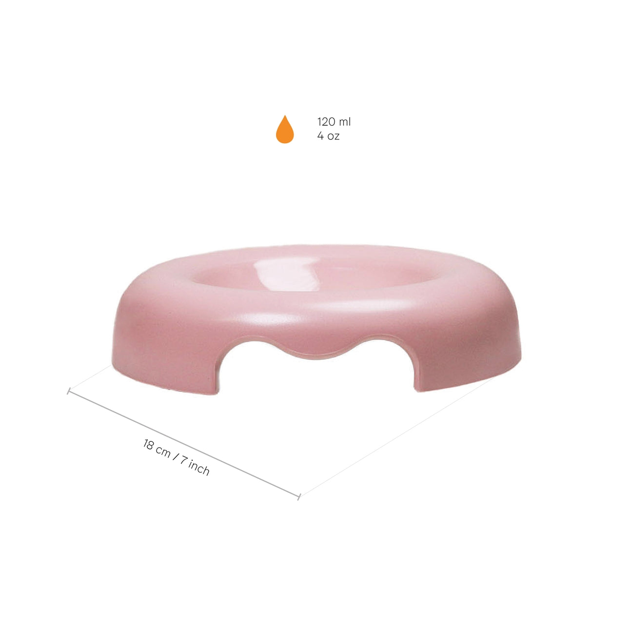 GAMELLE POUR CHATS - Rose