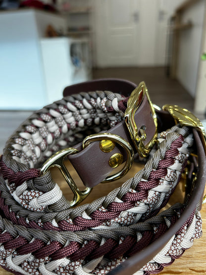 COLLIER POUR CHIEN - Bonnie marron