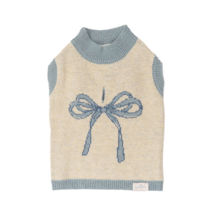 PULL POUR CHIEN ET CHATS - Noeud bleu