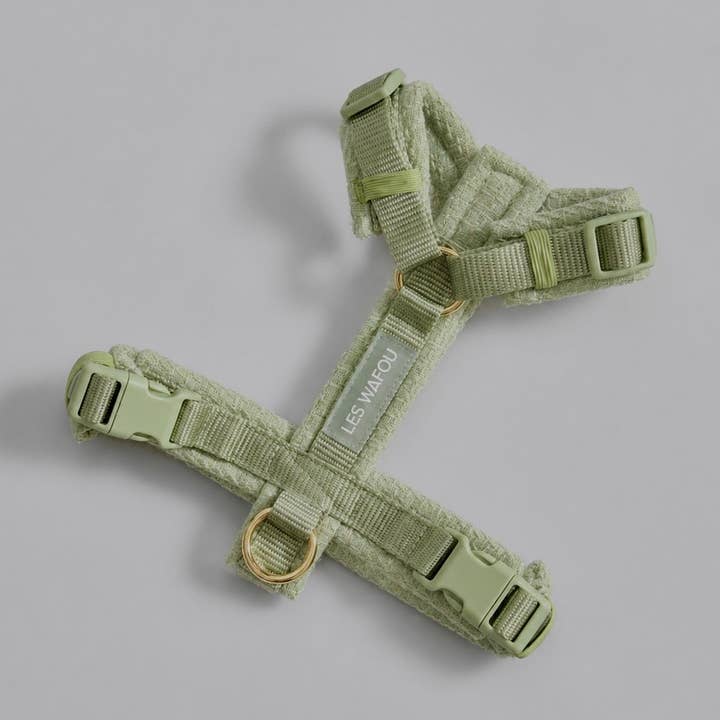 HARNAIS EN TWEED - Matcha
