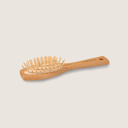 BROSSE EN BOIS POUR CHIENS
