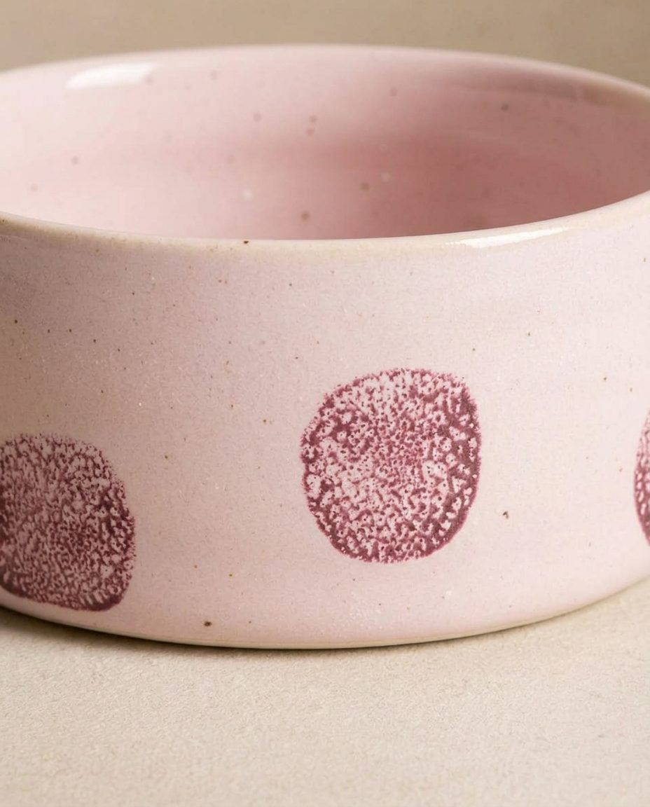 LOT DE 2 GAMELLES EN CÉRAMIQUE - Pops dot