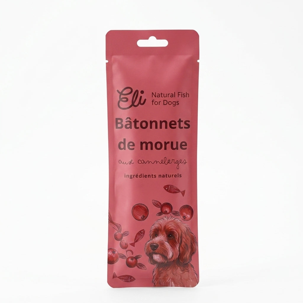 BÂTONNETS DE MORUE - Canneberges