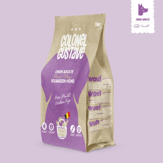 CROQUETTES PETIT CHIENS - Porc & Poulet ( 2,5KG )