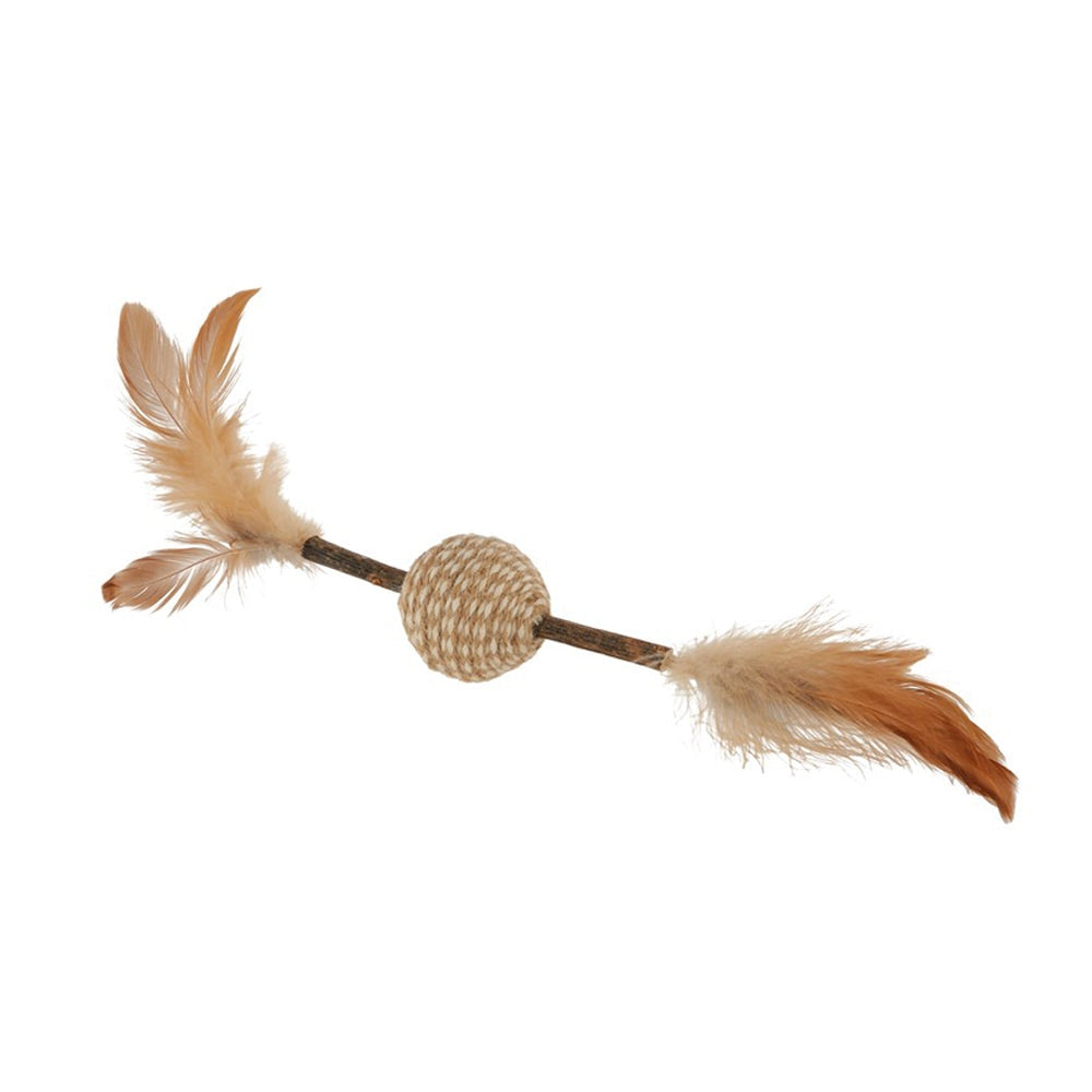 JOUET POUR CHAT - Boule à plumes matatabi