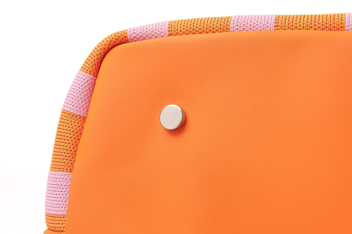 SAC DE TRANSPORT ÉTÉ - Rayé orange et rose