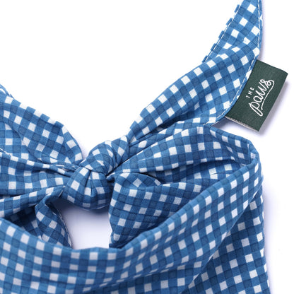 BANDANA - Vichy bleu