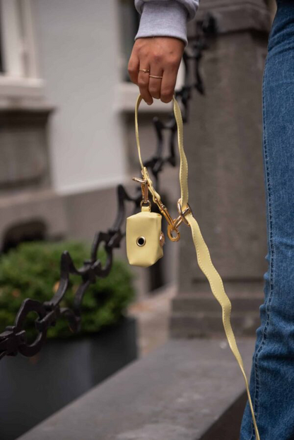 PORTE SAC À CROTTE - Jaune