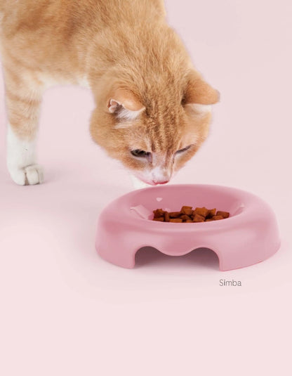 GAMELLE POUR CHATS - Rose