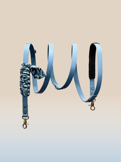 LAISSE MULTIPOSITON BANDANA - Bleu