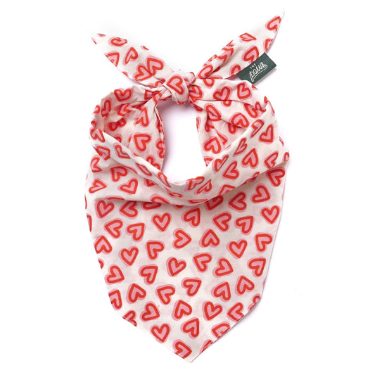 BANDANA - Love dog