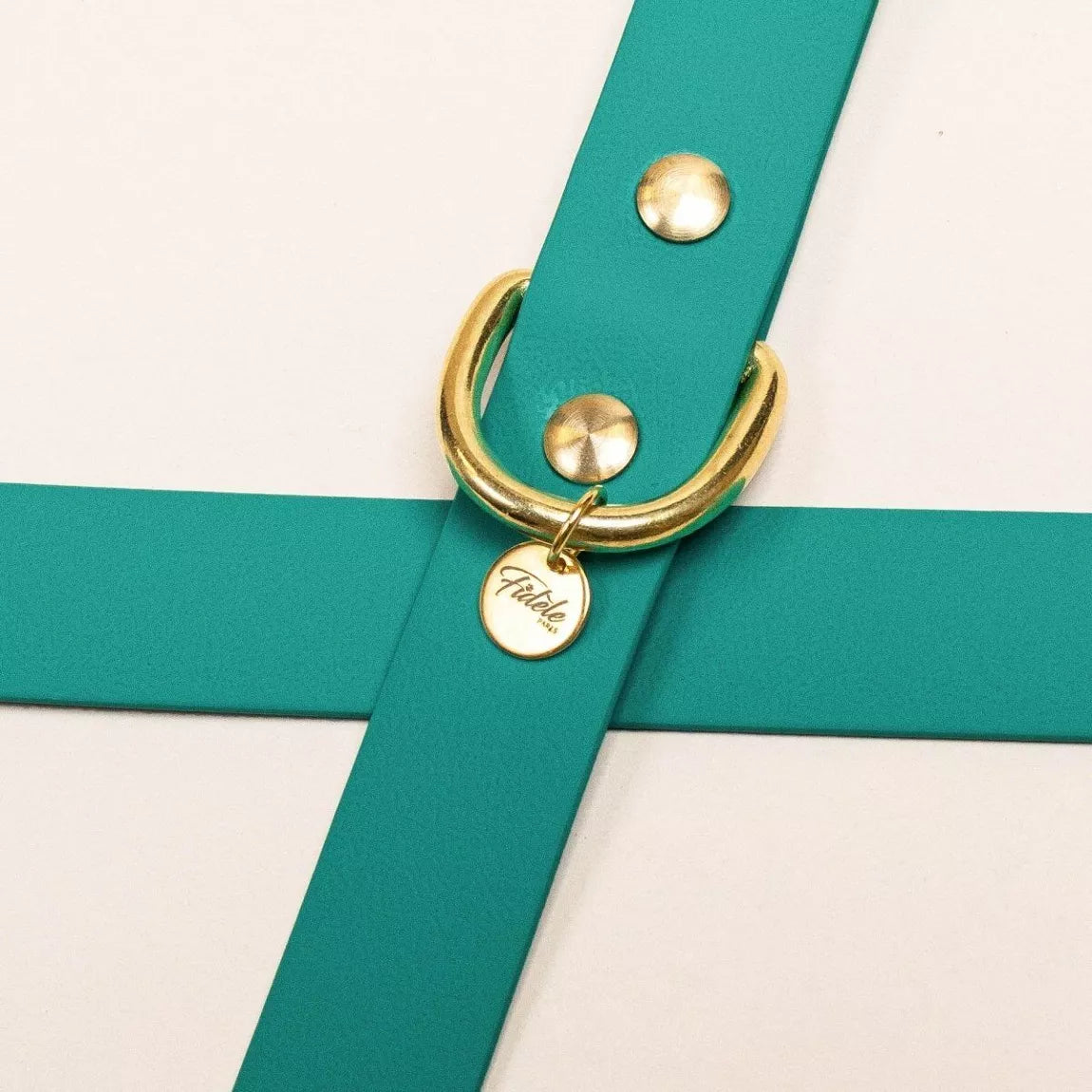 Collier imperméable - Bleu Paon