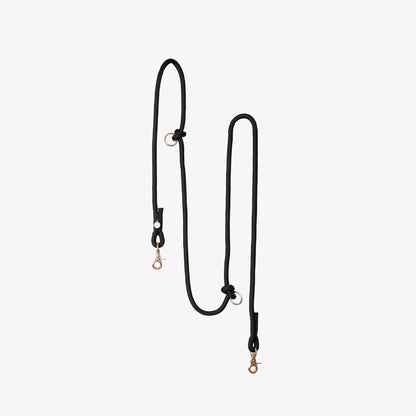 LAISSE EN CORDE - Noir