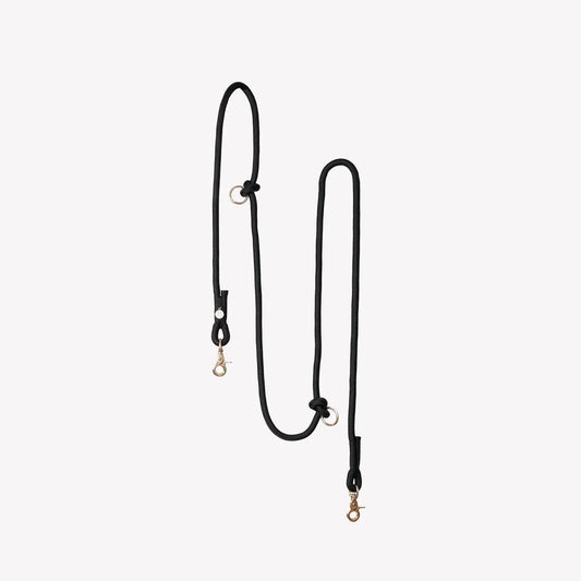 LAISSE EN CORDE - Noir